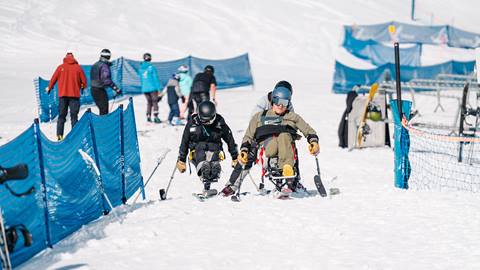 Hive Fives Foundation program participant at Solitude Mountain Resort