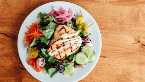 Moonbeam Lodge Salmon Salad